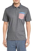 Men's Travis Mathew Gibli Pocket Polo - Grey