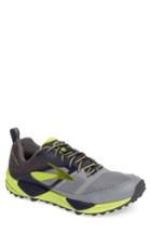 Men's Brooks Cascadia 12 Trail Running Shoe .5 D - Grey