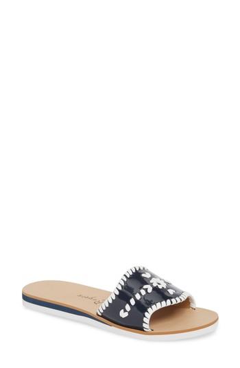 Women's Jack Rogers Sanibel Slide Sandal M - Blue
