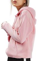 Women's Topshop Oversize Hoodie Us (fits Like 0) - Pink