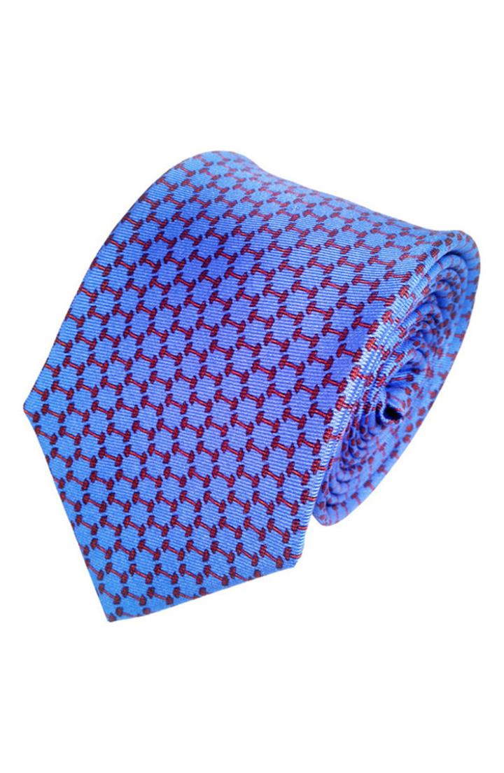 Men's Lazyjack Press Lift Silk Tie, Size - Blue
