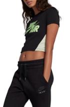 Women's Nike Sportswear Stretch Jersey Crop Top - Black