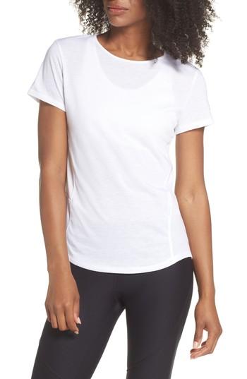 Women's Under Armour Microthread Swyft Tee - White