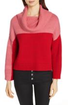Women's Alice + Olivia Bryant Colorblock Sweater - Pink