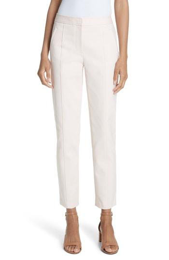Women's Tory Burch Vanner Slim Leg Ankle Pants - Pink