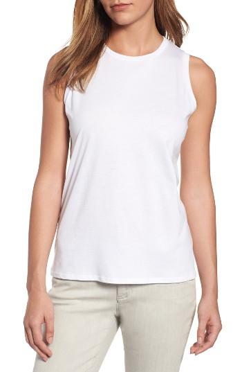 Women's Eileen Fisher Organic Cotton Jersey Shell