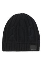 Women's Canada Goose Cabled Merino Wool Toque Beanie -