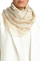 Women's Lafayette 148 New York Guilded Paisley Scarf
