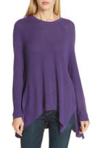 Women's Eileen Fisher Tencel Lyocell Blend Sweater - Purple