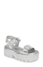 Women's Kendall + Kylie Wave Platform Sandal M - Black