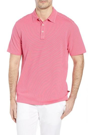Men's Tommy Bahama Marina Marlin Stripe Pique Polo