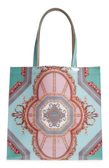 Ted Baker London Acecon Versailles Large Icon Tote - Green
