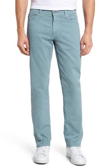 Men's Ag Graduate Sud Slim Straight Leg Pants X 34 - Grey
