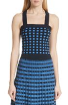 Women's Derek Lam 10 Crosby Knit Cross Back Top - Blue