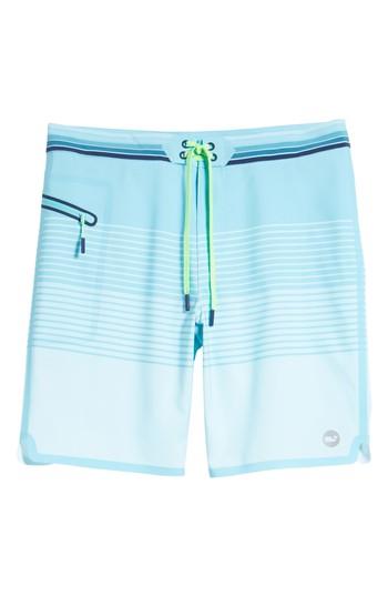 Men's Vineyard Vines Sculplin Stripe Tech Board Shorts