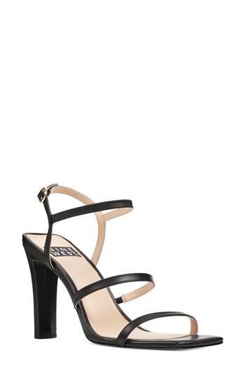 Women's Nine West Gabelle Strappy Sandal M - Black