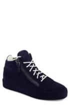 Men's Giuseppe Zanotti Mid Top Sneaker Eu - Blue