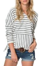 Women's O'neill Gansett Stripe Pullover