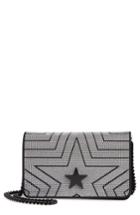 Stella Mccartney Mini Studded Star Crossbody Bag - Black