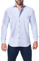 Men's Maceoo Einstein Dot Trim Fit Sport Shirt