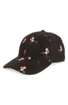 Women's Collection Xiix Floral Embroidered Baseball Cap -
