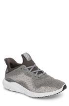 Men's Adidas Alphabounce Em Sock Fit Running Shoe M - Grey