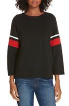 Women's La Ligne Varsity Tee - Black