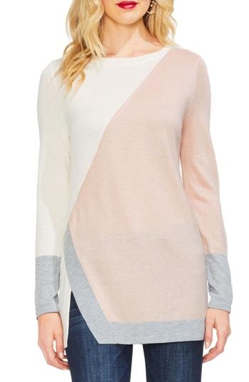 Women's Vince Camuto Colorblock Sweater - Pink