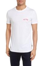 Men's French Connection Sunset Palms Slim T-shirt - White