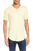 Men's Goodlife Scallop Triblend V-neck T-shirt, Size - Yellow
