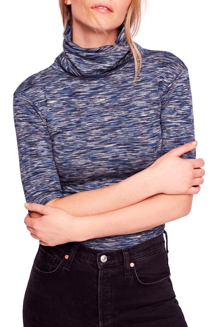 Women's Treasure & Bond Tie Front Henley, Size - White