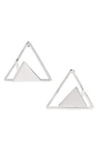 Women's Cara Triangle Earrings