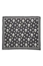 Women's Alexander Mcqueen Skull Print Modal & Silk Scarf