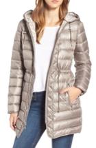 Women's Kenneth Cole New York Packable Quilted Parka - Beige