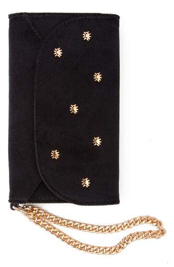 Women's Sonix Cosmic Stud Iphone X Velvet Wristlet -