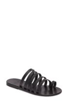 Women's Ancient Greek Sandals Niki Slide Sandal Us / 35eu - Black