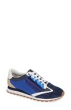 Women's Tory Sport Banner Trainer Sneaker .5 M - Blue