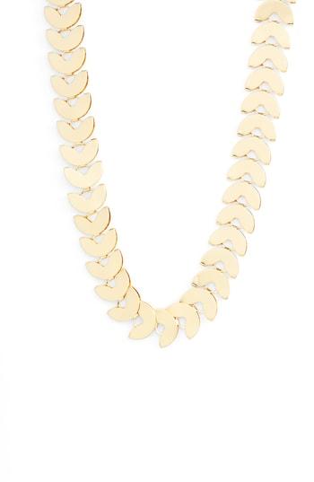 Women's Sterling Forever Continuous Leaf Collar Necklace