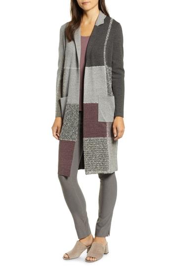 Women's Nic+zoe Eye Catching Cardigan - Grey