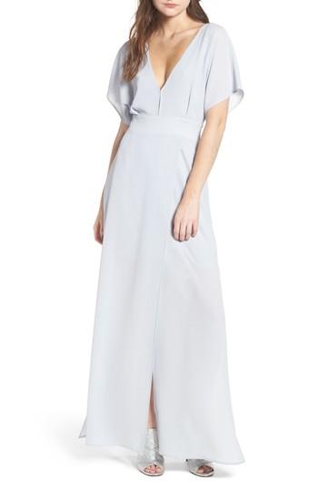 Women's Wayf Carrara Slit Maxi Dress - Blue