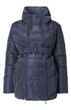 Women's Noppies Lise Two-way Quilted Maternity Jacket, Size - Blue