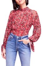 Women's Free People All Dolled Up Blouse - Red
