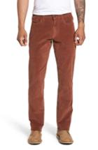 Men's Vintage 1946 Modern Fit Stretch Corduroy Pants R - Brown