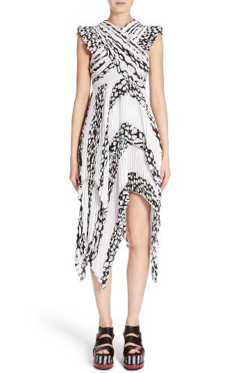 Women's Proenza Schouler Print Pleated Dress