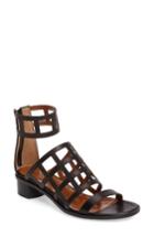 Women's Aquatalia Rianna Caged Ankle Strap Sandal M - Black