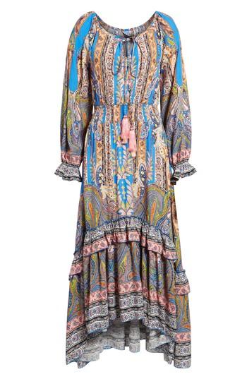 Women's Kas New York Ronda Paisley Print Maxi Dress