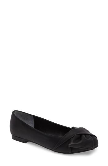 Women's Charles By Charles David Darcy Ballet Flat .5 M - Black