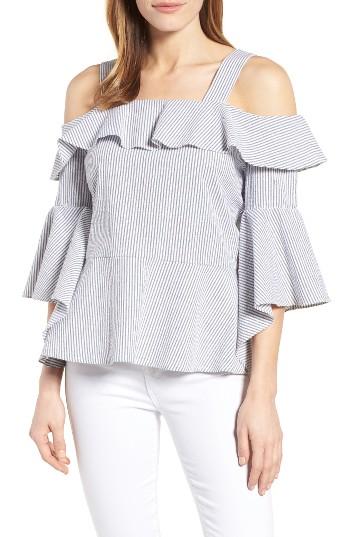 Women's Halogen Off The Shoulder Peplum Top