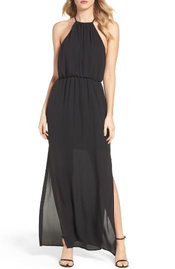 Women's Charles Henry Chiffon Maxi Dress