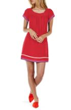 Women's Michael Stars Rickrack Trim Peasant Dress - Black